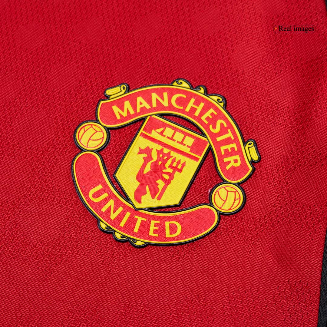 ŠEŠKO #30 Player Version Manchester United Home Football Shirt 2025/26 Red