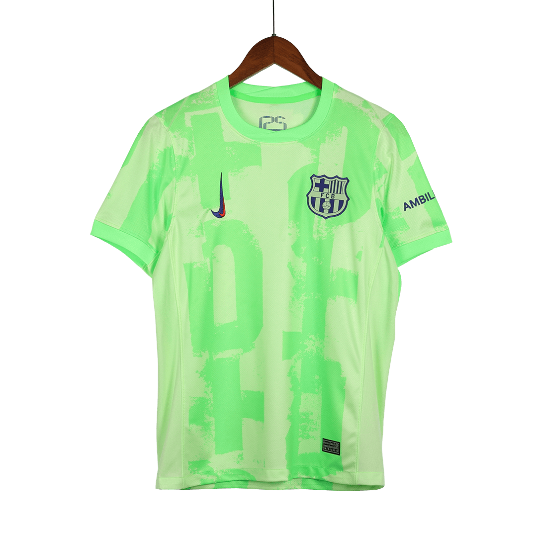F.DE JONG #21 Barcelona Third Away Football Shirt - UCL