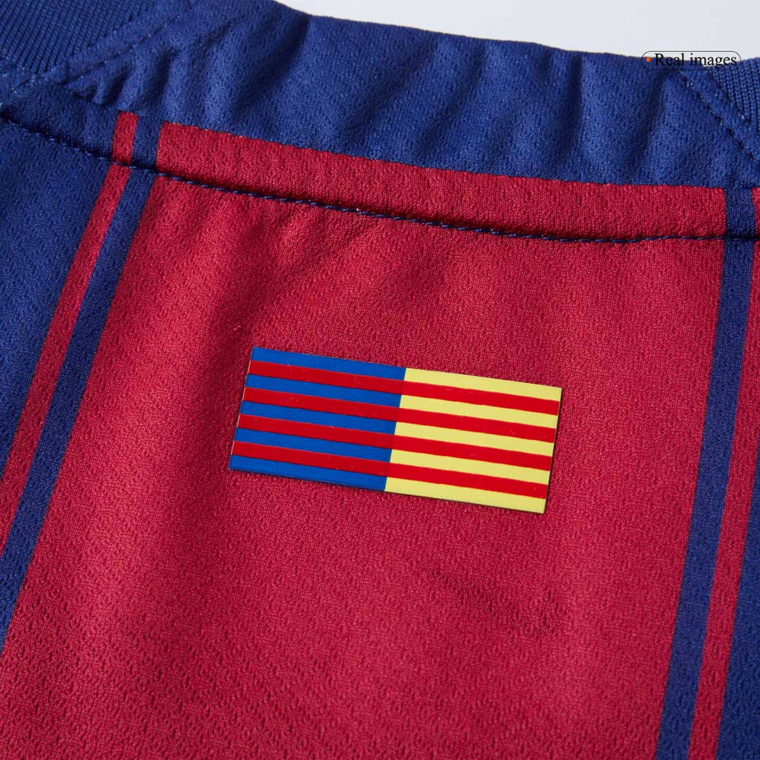 ROONY #19 Barcelona Home Football Shirt 2025/26 Red&Blue - UCL