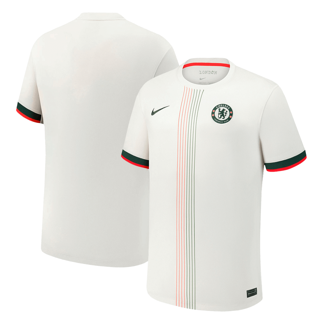 Chelsea Away Football Shirt Kit(Jersey+Shorts) 2025/26 White