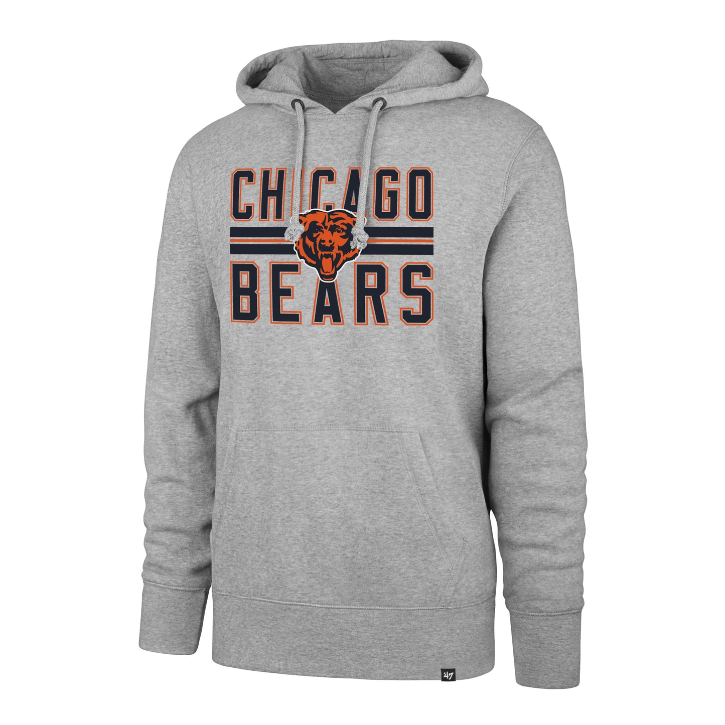 Men's Chicago Bears Gray 47 Hoodie