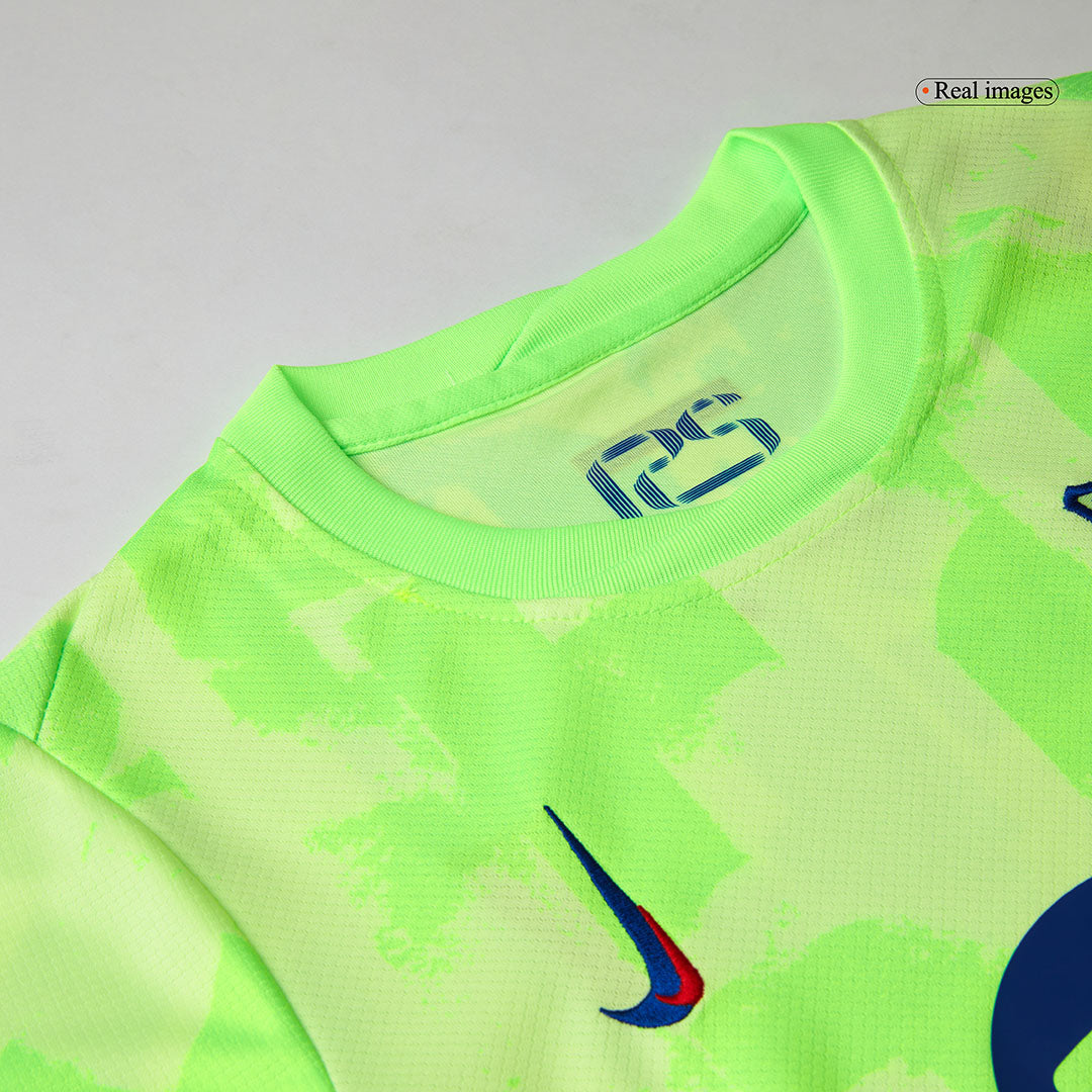 Kids Barcelona Custom Third Away Football Kits 2024/25