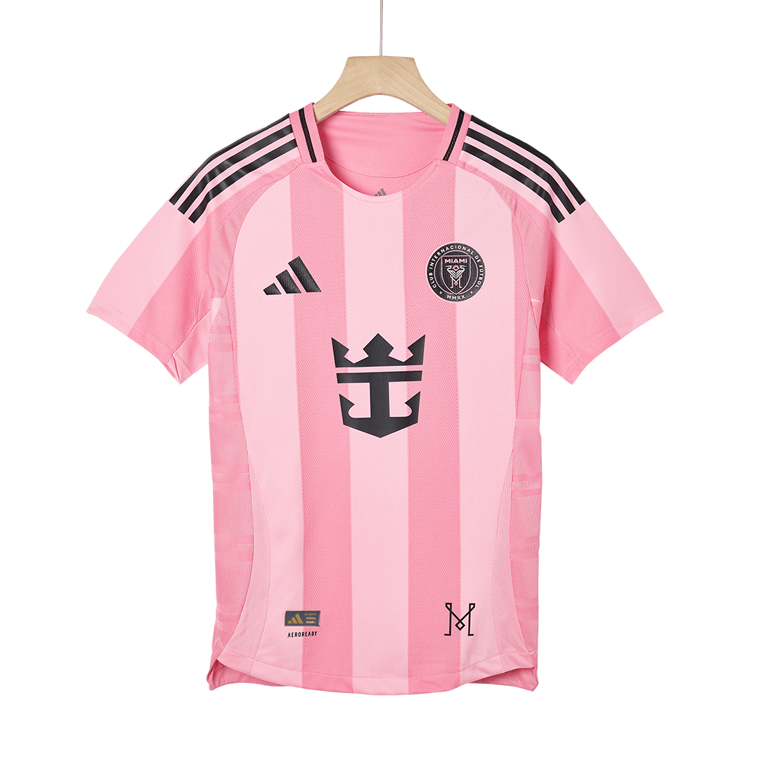 Player Version Inter Miami CF Home Football Shirt 2025 Pink - Club World Cup