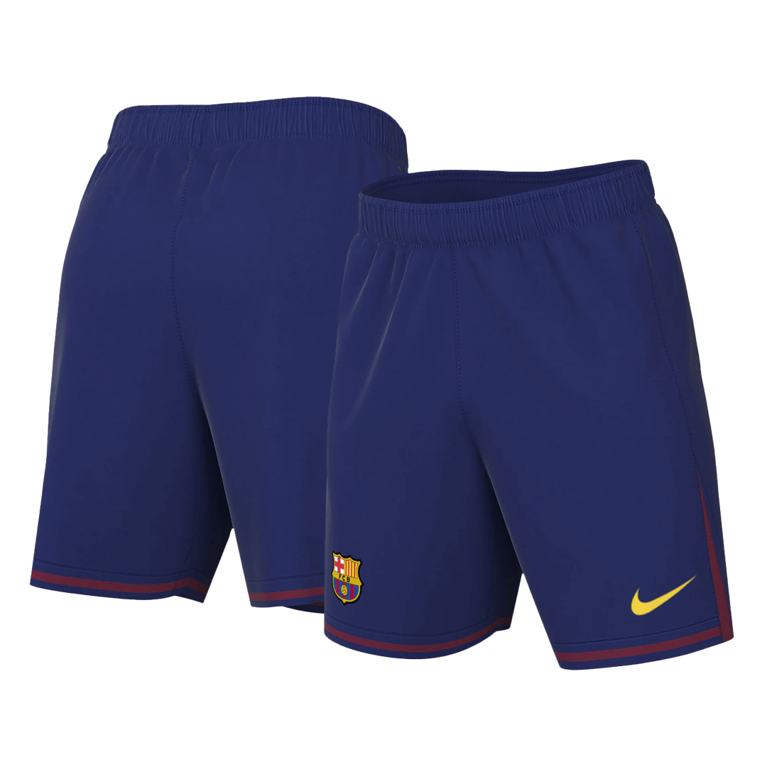 Barcelona Home Football Shorts 2025/26 Navy