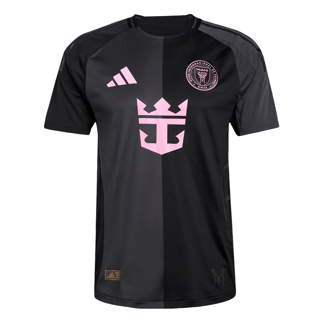 Player Version DE PAUL #7 Inter Miami CF Away Football Shirt 2025 Black&Gray