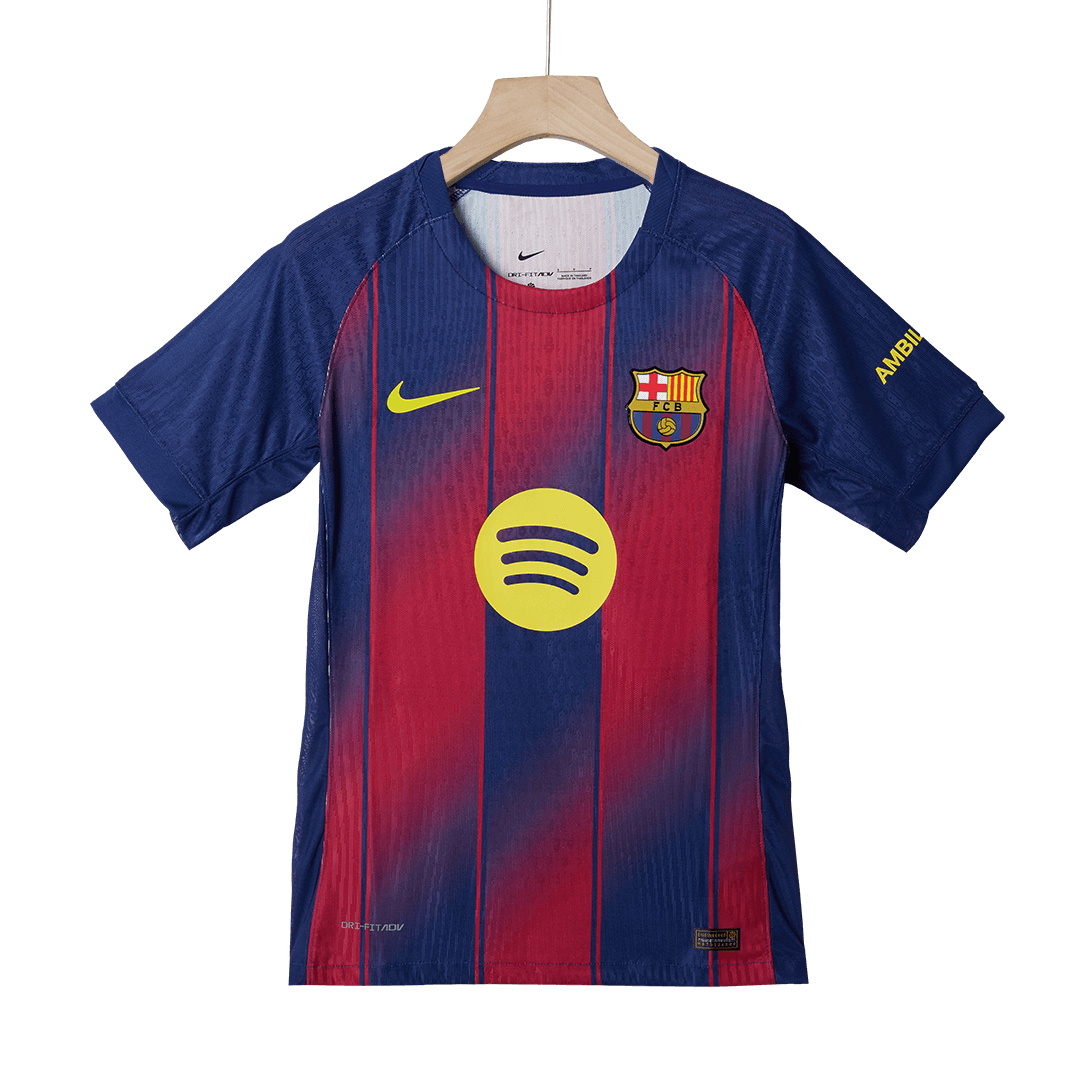 Player Version ROONY #19 Barcelona Home Football Shirt 2025/26