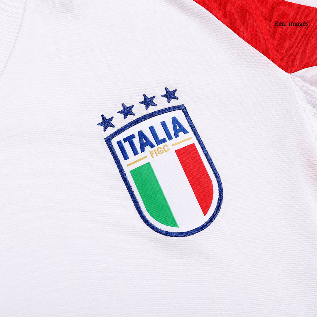 Italy Away Football Shirt Kit(Jersey+Shorts) Euro 2024