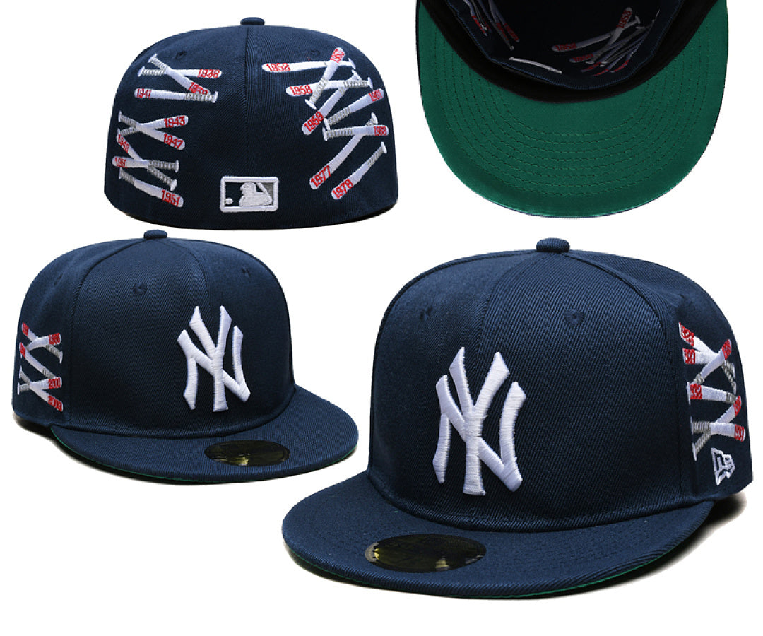 Men's Navy New York Yankees 2024 Batting Practice 59FIFTY Fitted Hat