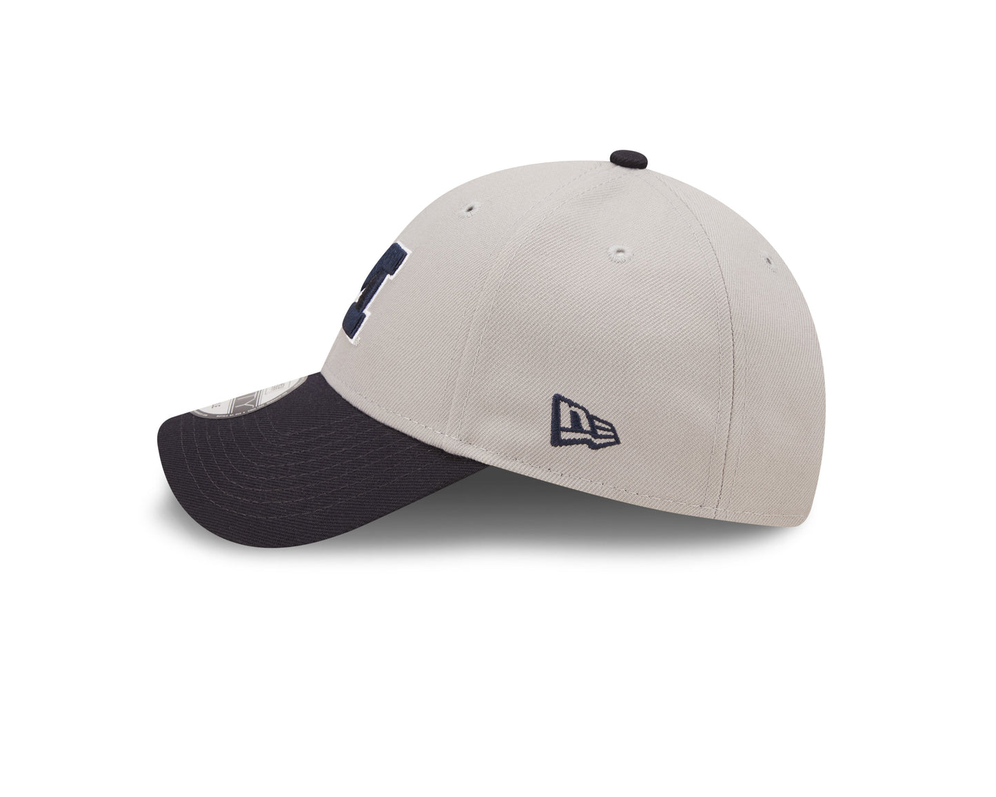 Michigan Wolverines Tide 2 Tone Gray/Navy NCAA New Era The League 9Forty Adjustable Hat