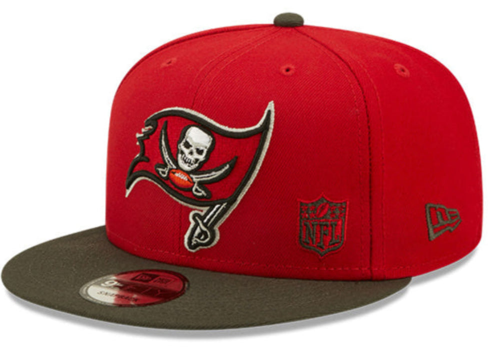 Tampa Bay Buccaneers New Era 2 Tone League Flawless 9FIFTY Snapback Hat