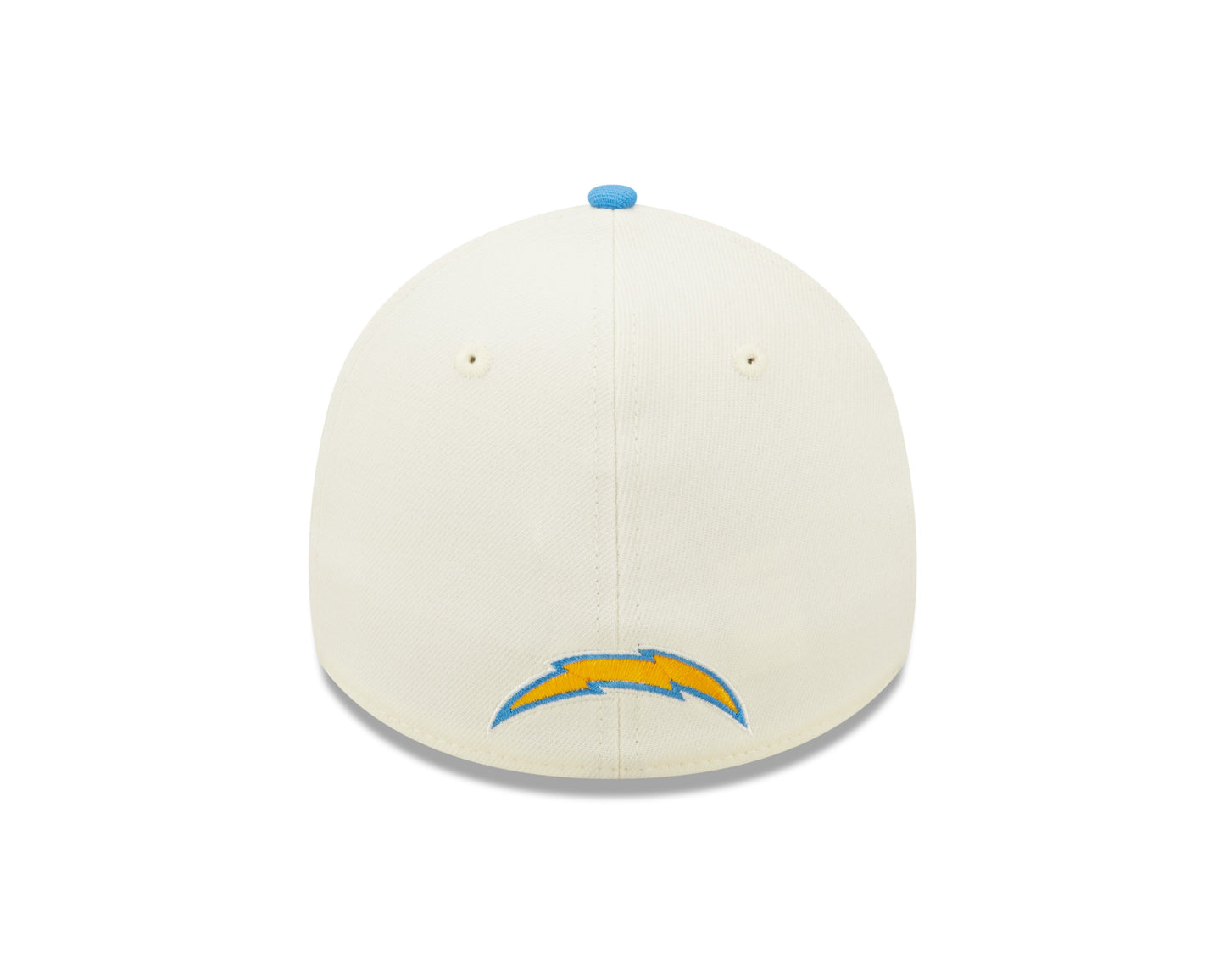 Men's Los Angeles Chargers New Era Cream/Blue 2022 Sideline 39THIRTY Flex Hat