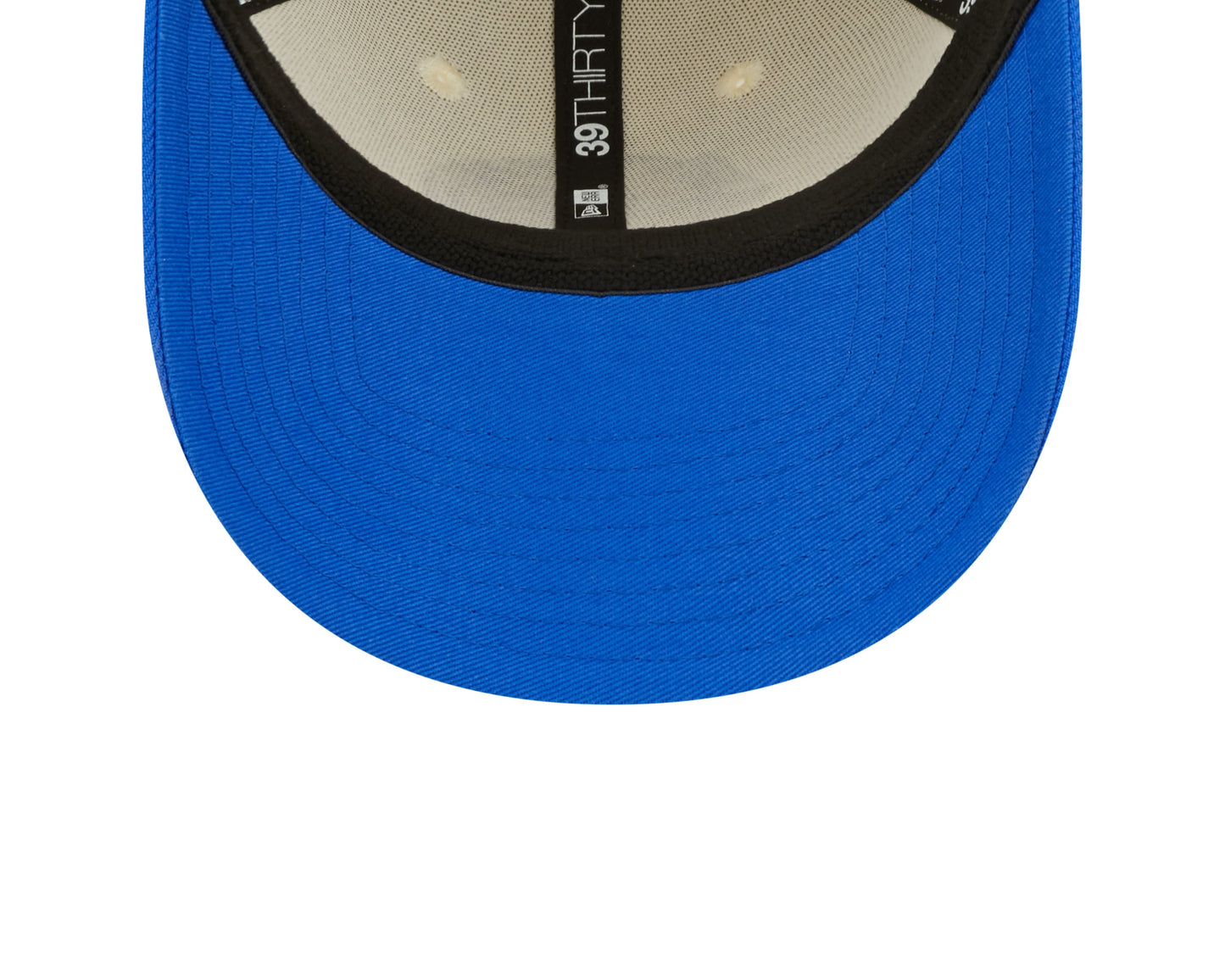 Men's Los Angeles Rams New Era Cream/Blue 2022 Sideline 39THIRTY Flex Hat