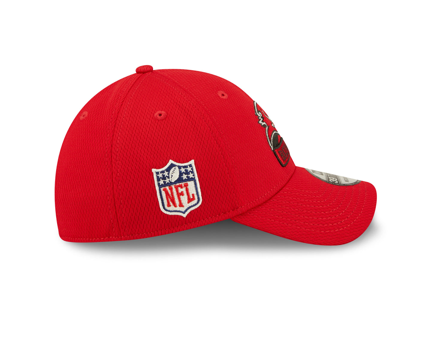 Men's Tampa Bay Buccaneers New Era Red 2022 Sideline Coaches 39THIRTY Flex Hat