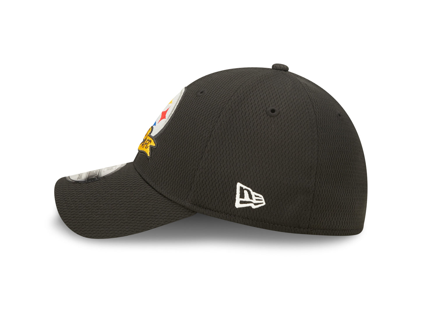 Men's Pittsburgh Steelers New Era Black 2022 Sideline Coaches 39THIRTY Flex Hat