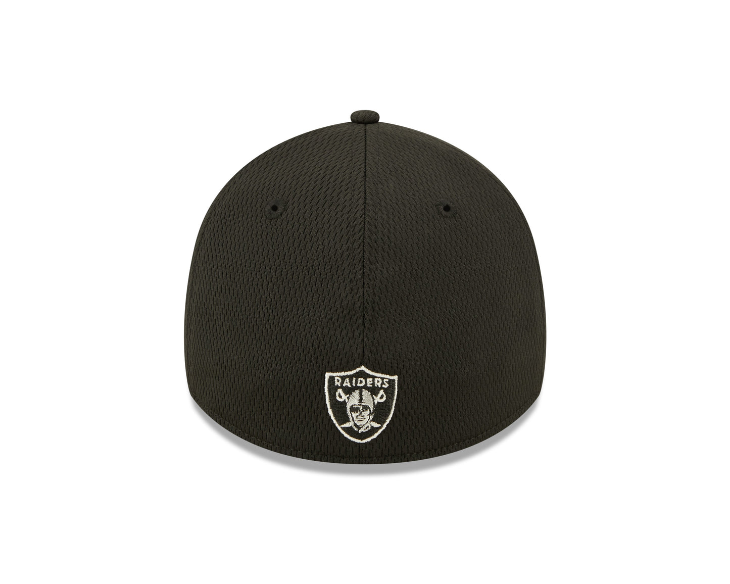 Men's Las Vegas Raiders New Era Black 2022 Sideline Coaches 39THIRTY Flex Hat