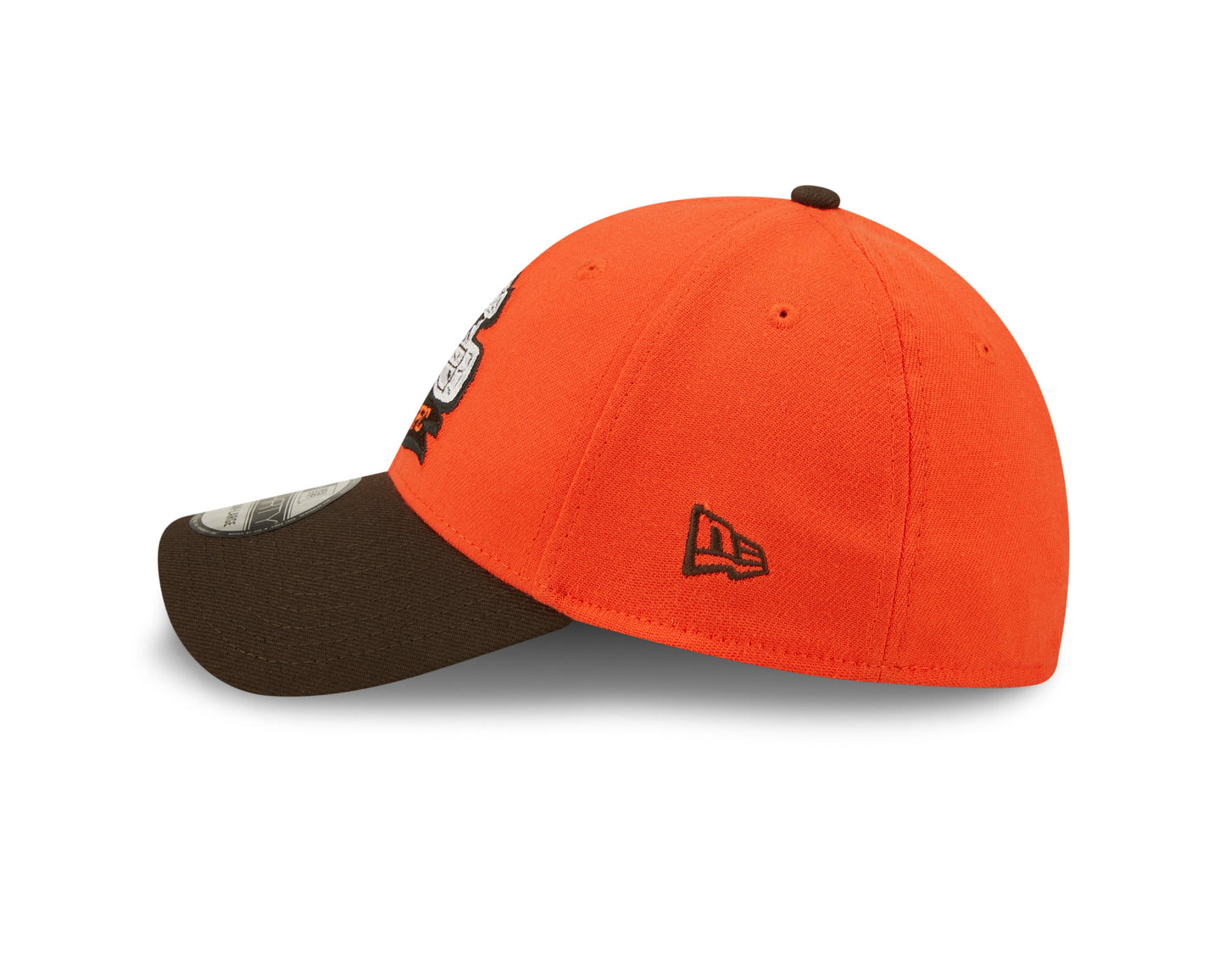 Men's Cleveland Browns New Era Orange/Brown 2022 Sideline 39THIRTY Flex Hat