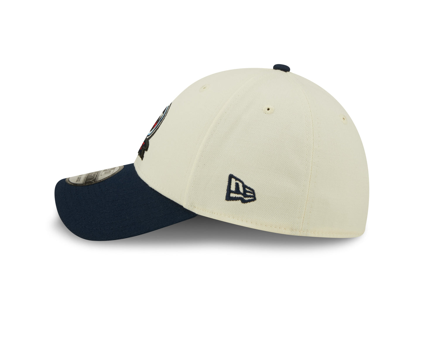 Men's Tennessee Titans New Era Cream/Navy 2022 Sideline 39THIRTY Flex Hat