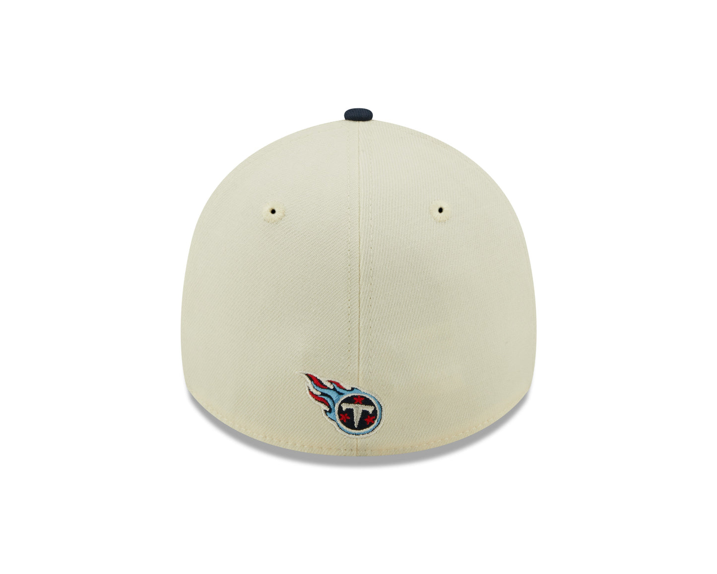 Men's Tennessee Titans New Era Cream/Navy 2022 Sideline 39THIRTY Flex Hat