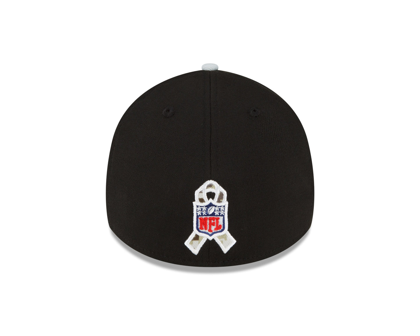 Men's Las Vegas Raiders New Era Black 2022 Salute to Service 39THIRTY Flex Hat