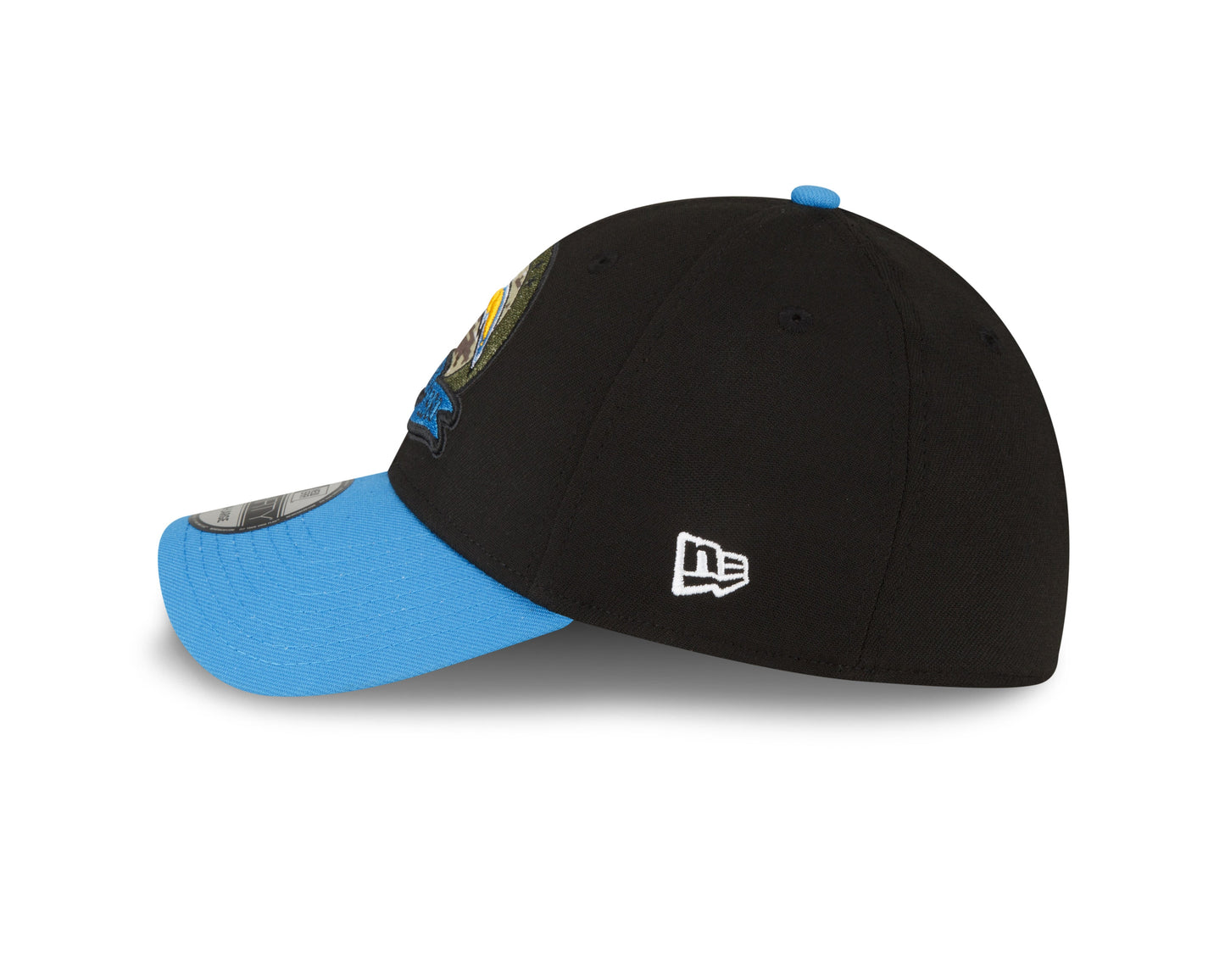 Men's Los Angeles Chargers New Era Black 2022 Salute to Service 39THIRTY Flex Hat