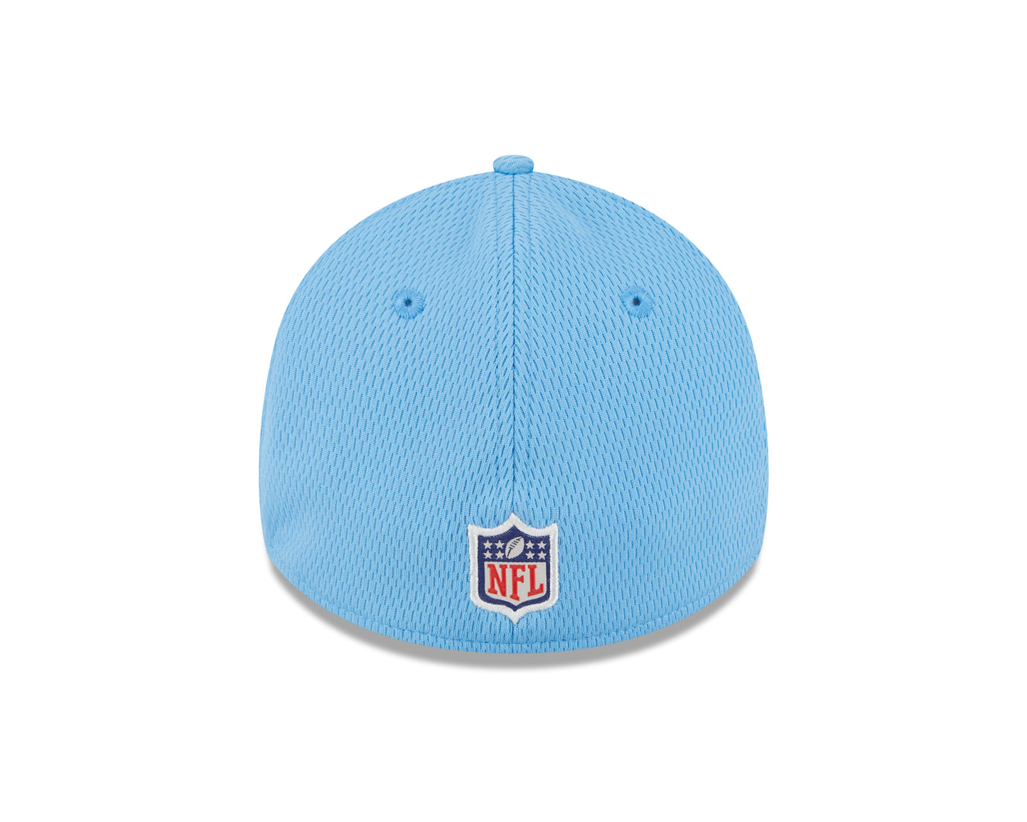 Men's Tennessee Titans New Era NFL 2023 Training Camp Blue Primary Logo 39THIRTY Flex Fit Hat