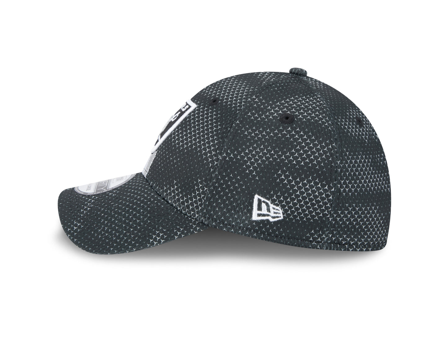 Men's Las Vegas Raiders New Era 2024 Sideline Black 39THIRTY Flex Hat