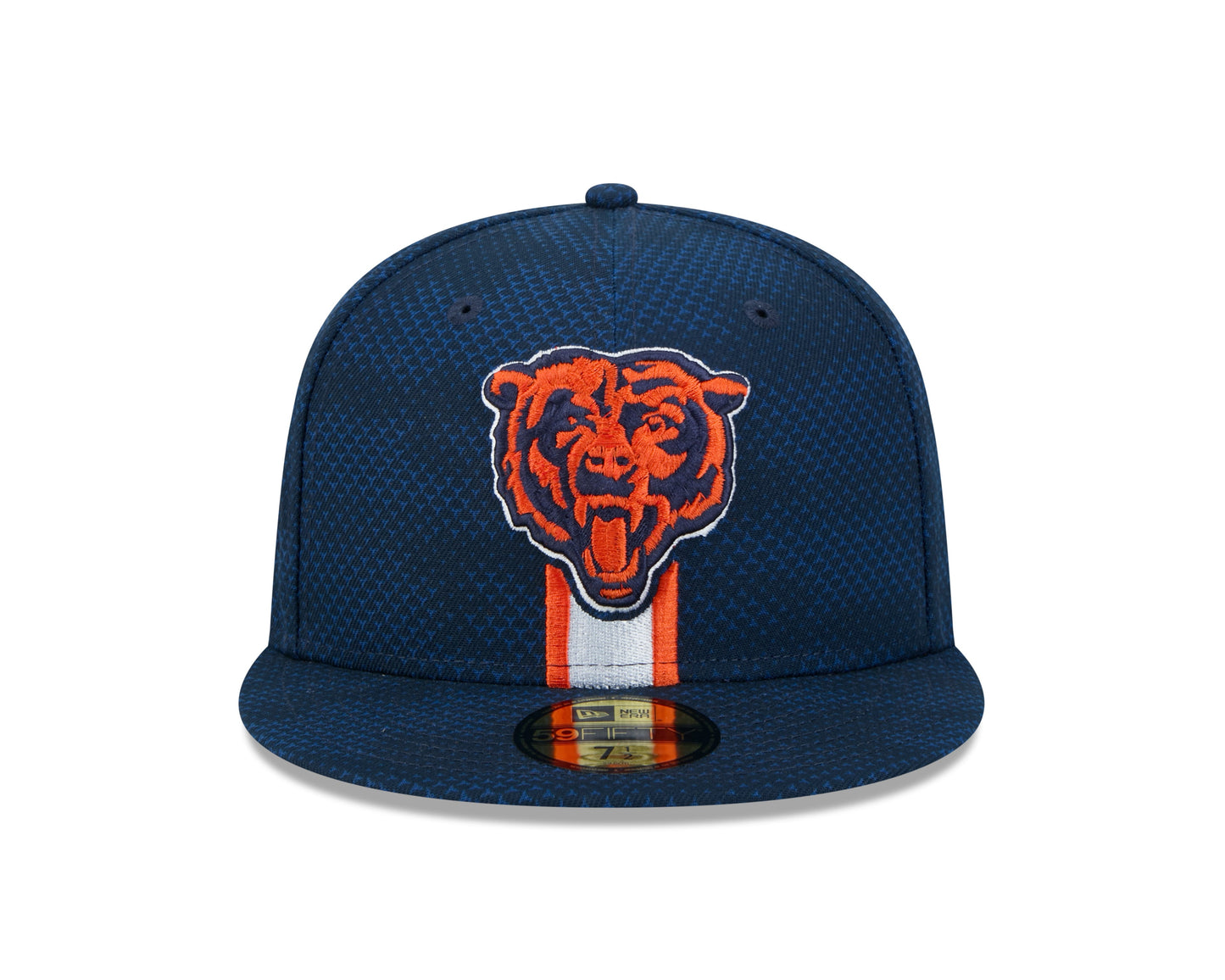 Chicago Bears New Era 2024 Sideline Primary Navy 59FIFTY Fitted Hat