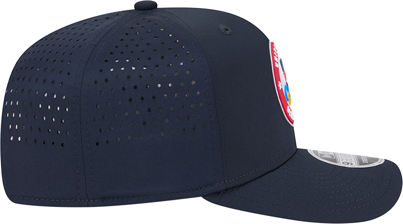 Team USA Olympics Navy Performance New Era 9SEVENTY Stretch Snap Adjustable Hat
