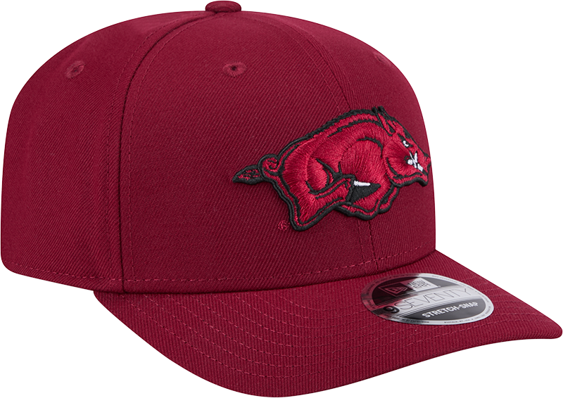 Arkansas Razorbacks New Era Team Crimson 9SEVENTY Adjustable Hat