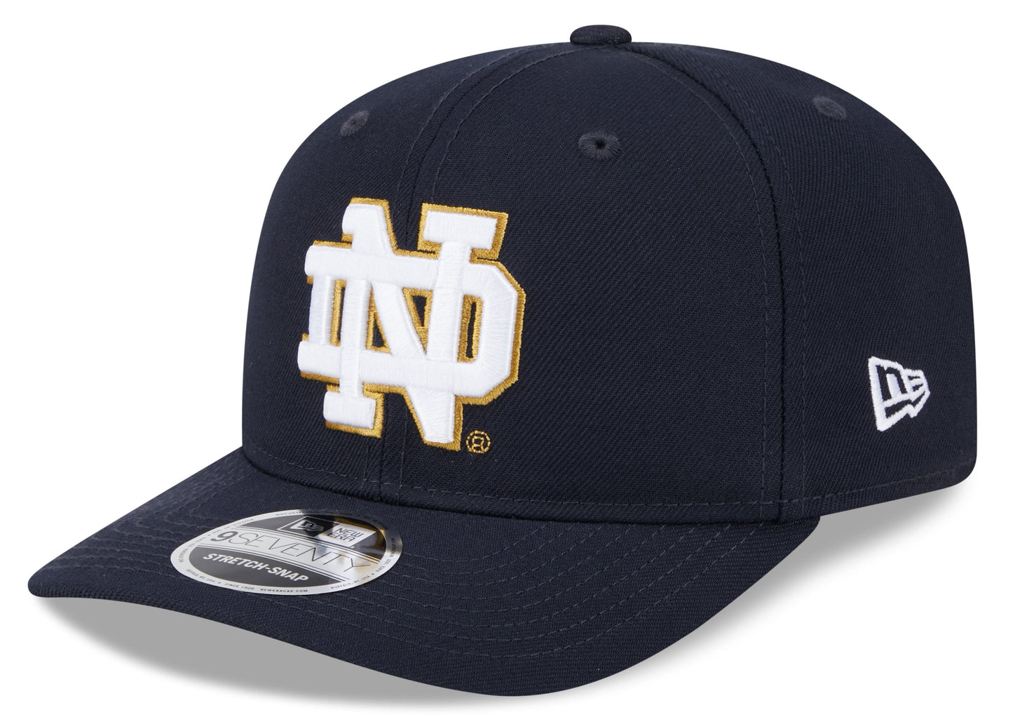 Notre Dame Fighting Irish New Era Navy 9SEVENTY Adjustable Hat