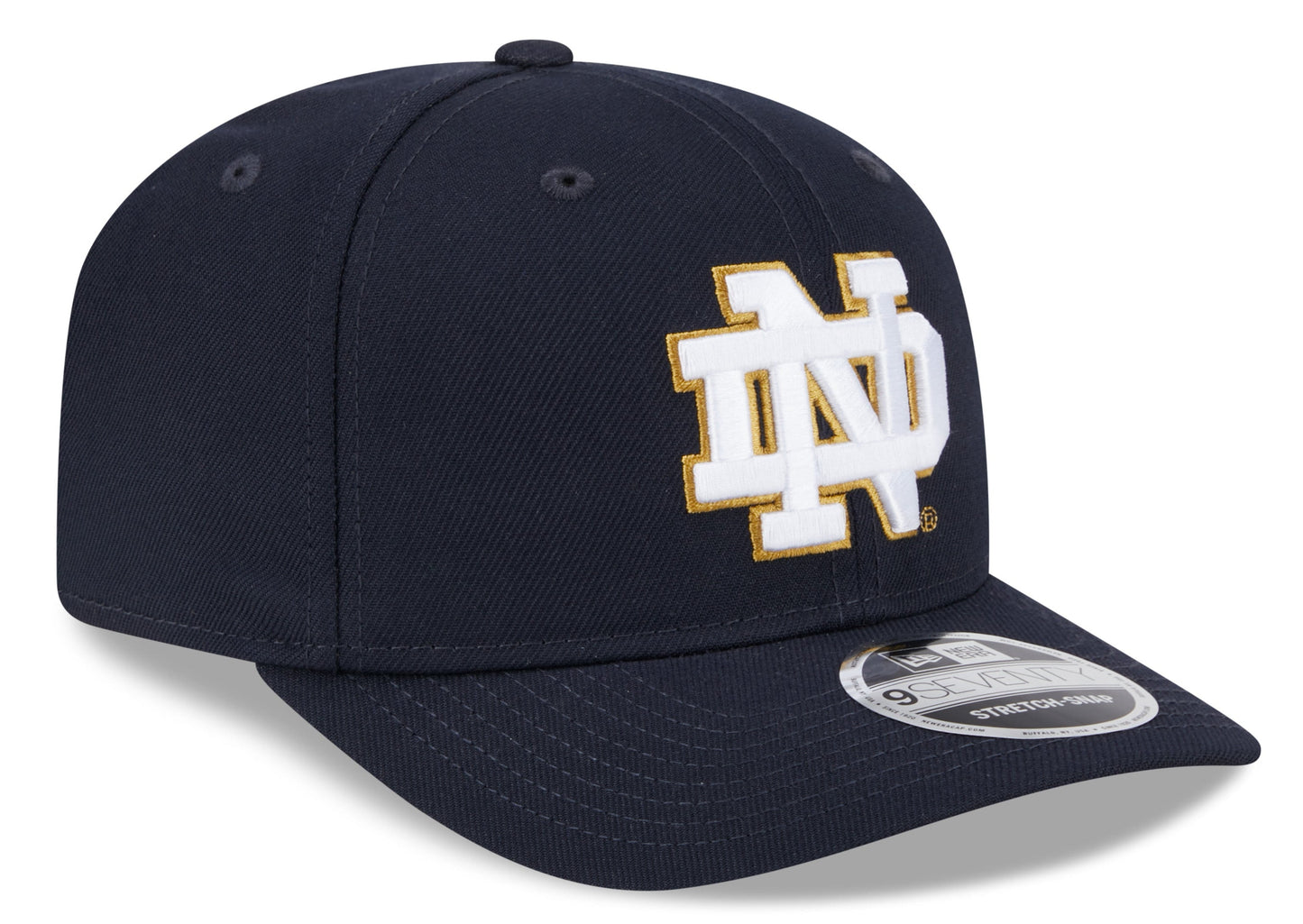 Notre Dame Fighting Irish New Era Navy 9SEVENTY Adjustable Hat