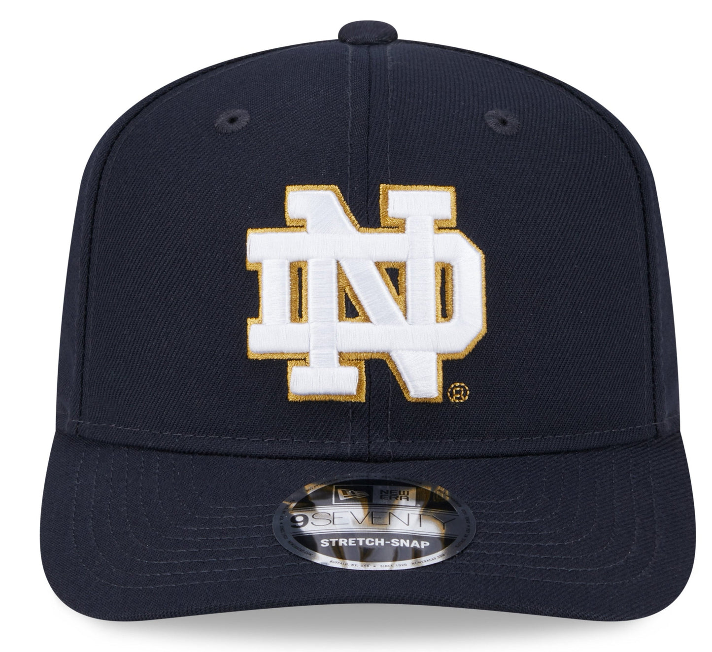Notre Dame Fighting Irish New Era Navy 9SEVENTY Adjustable Hat