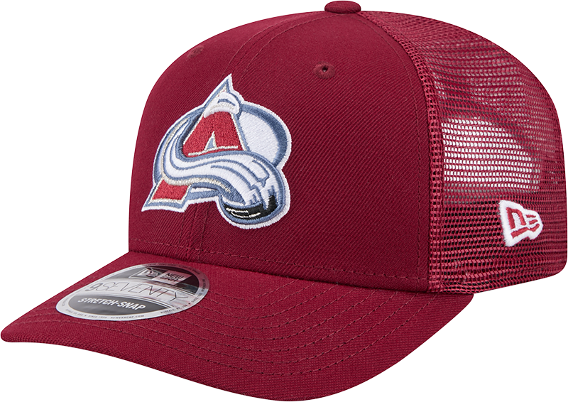 Colorado Avalanche New Era Maroon 9SEVENTY Trucker Adjustable Hat