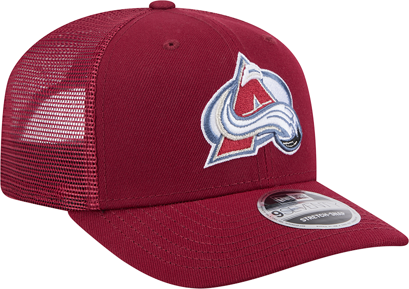 Colorado Avalanche New Era Maroon 9SEVENTY Trucker Adjustable Hat