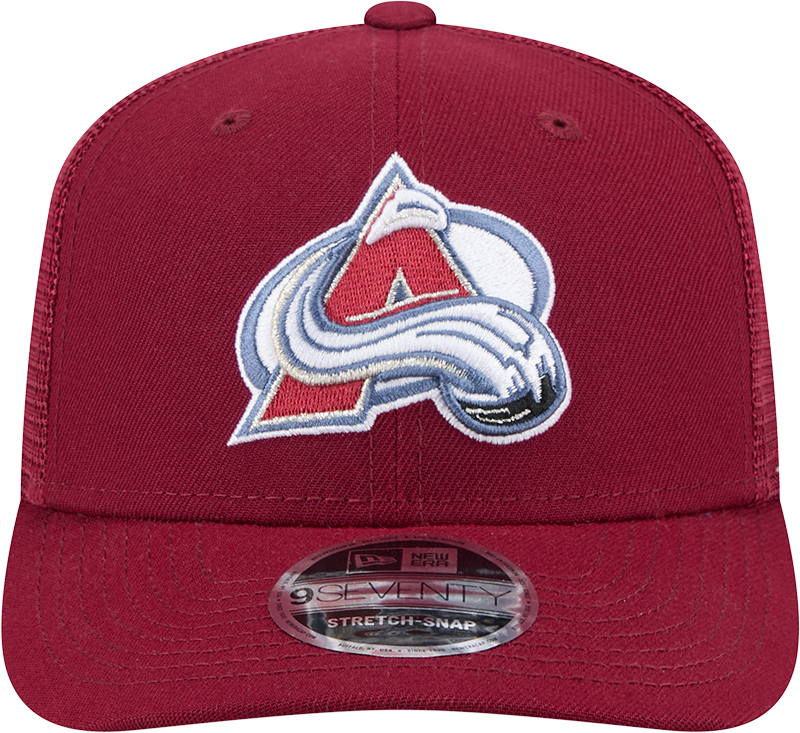 Colorado Avalanche New Era Maroon 9SEVENTY Trucker Adjustable Hat