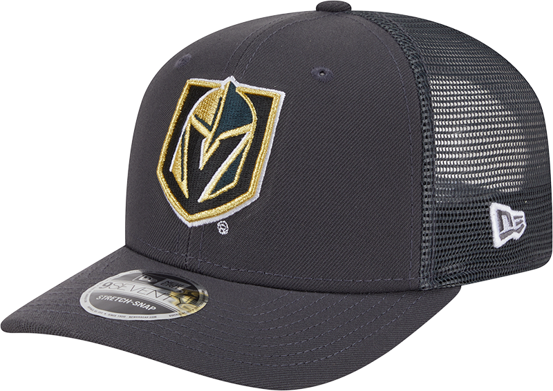 Men's Vegas Golden Knights New Era Gray New Era 9SEVENTY Trucker Hat