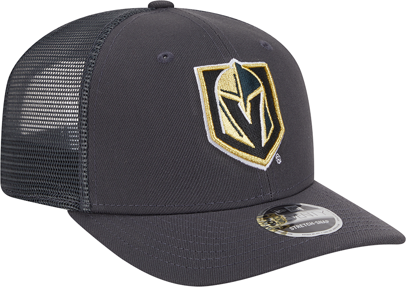 Men's Vegas Golden Knights New Era Gray New Era 9SEVENTY Trucker Hat