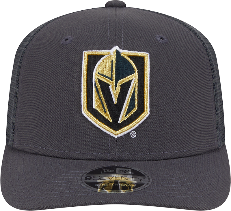 Men's Vegas Golden Knights New Era Gray New Era 9SEVENTY Trucker Hat