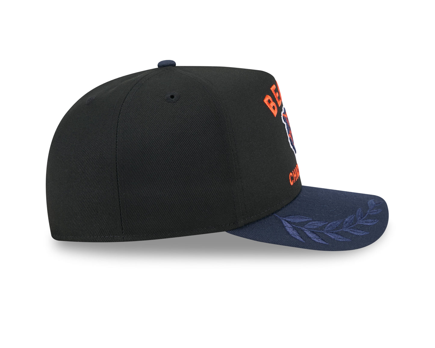 Men's Chicago Bears New Era Black 2025 On Stage NFL Draft A-Frame 59FIFTY Fitted Hat