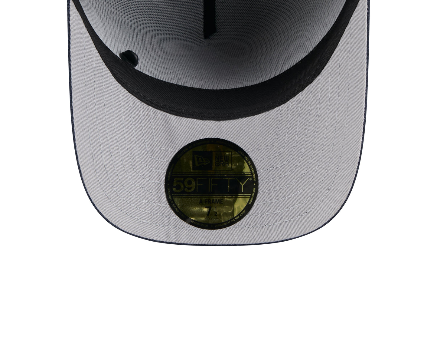 Men's Chicago Bears New Era Black 2025 On Stage NFL Draft A-Frame 59FIFTY Fitted Hat