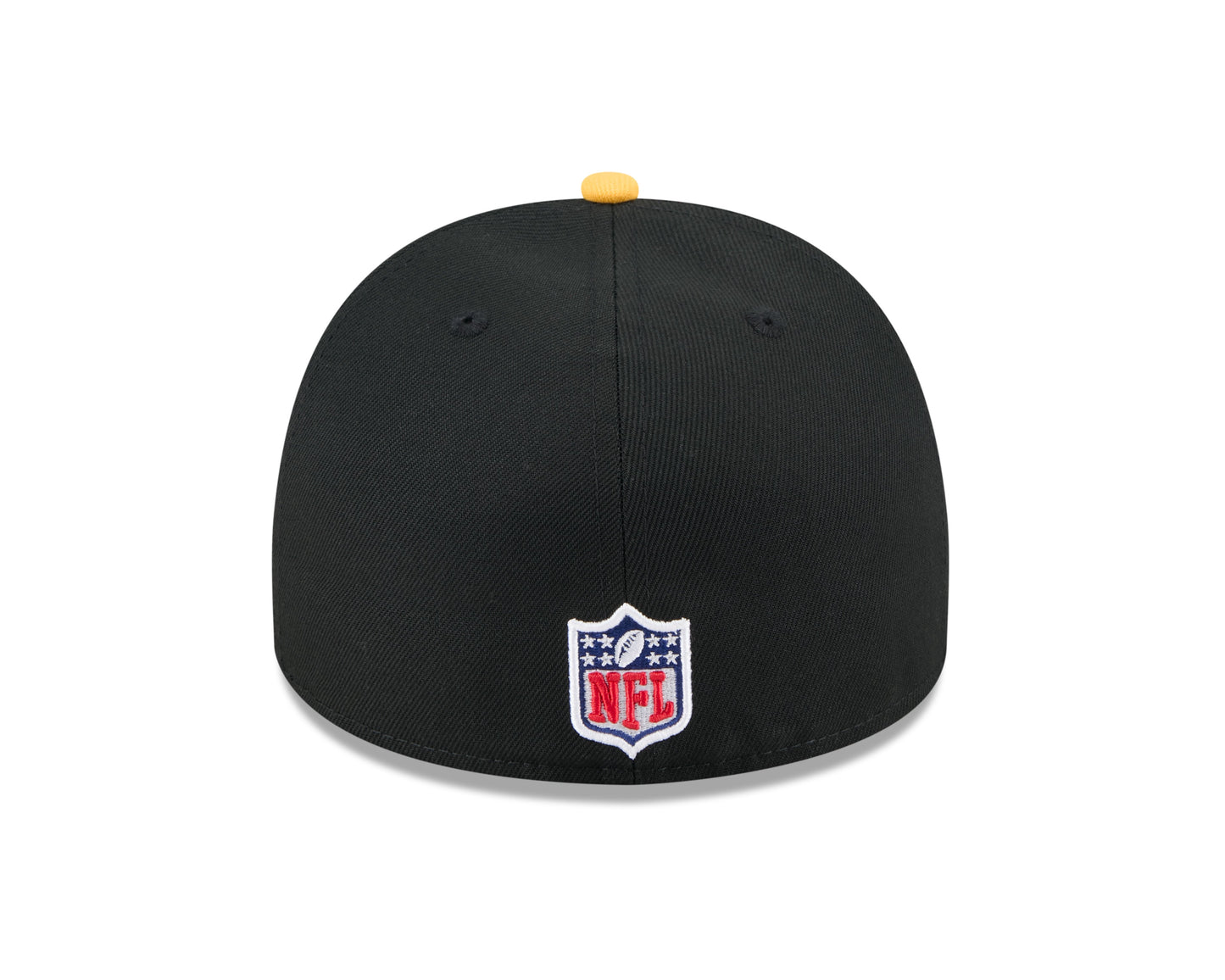 Men's Pittsburgh Steelers New Era Black 2025 On Stage NFL Draft A-Frame 59FIFTY Fitted Hat