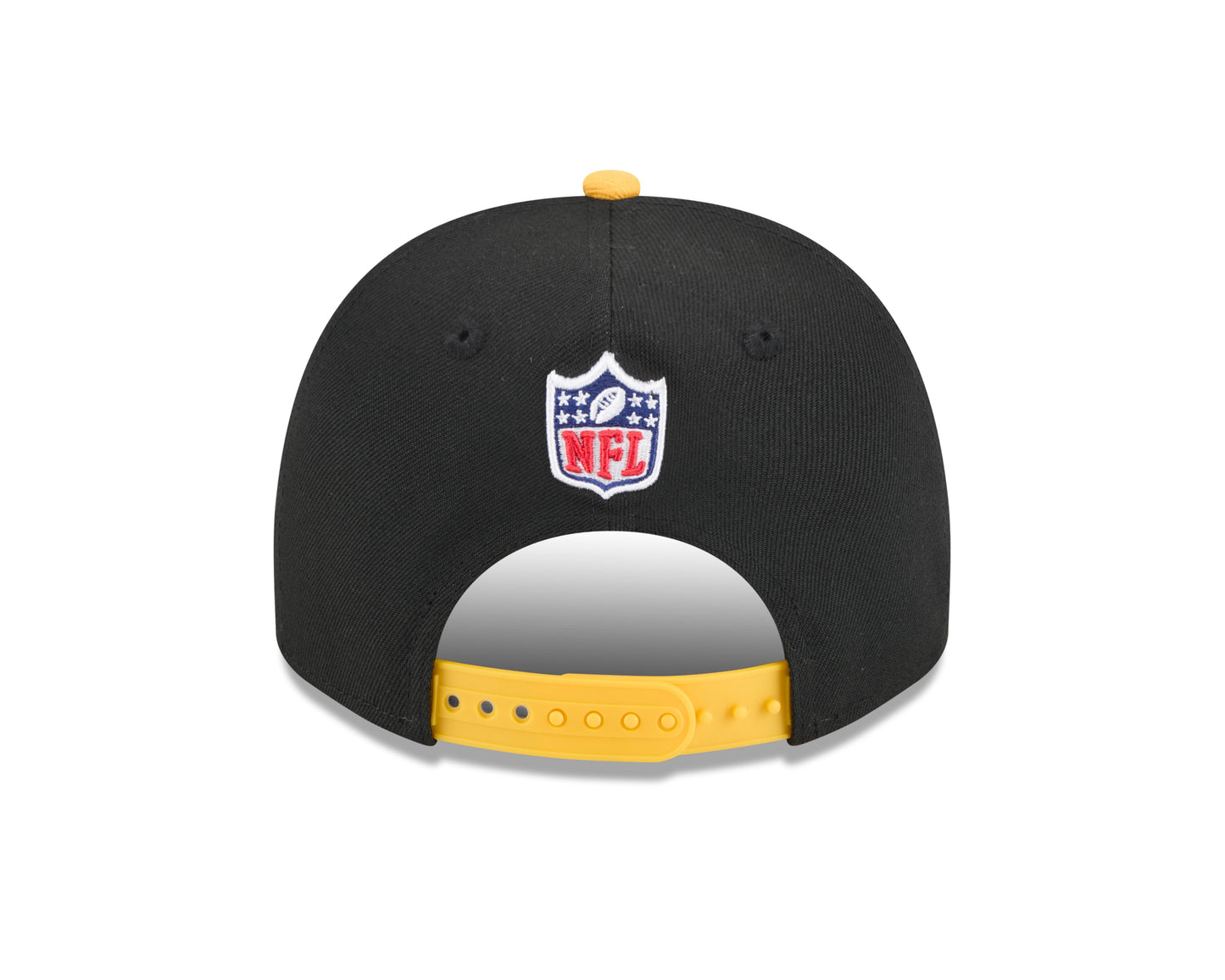 Men's Pittsburgh Steelers New Era 2025 NFL Draft Black A-Frame 9FIFTY Snapback Adjustable Hat