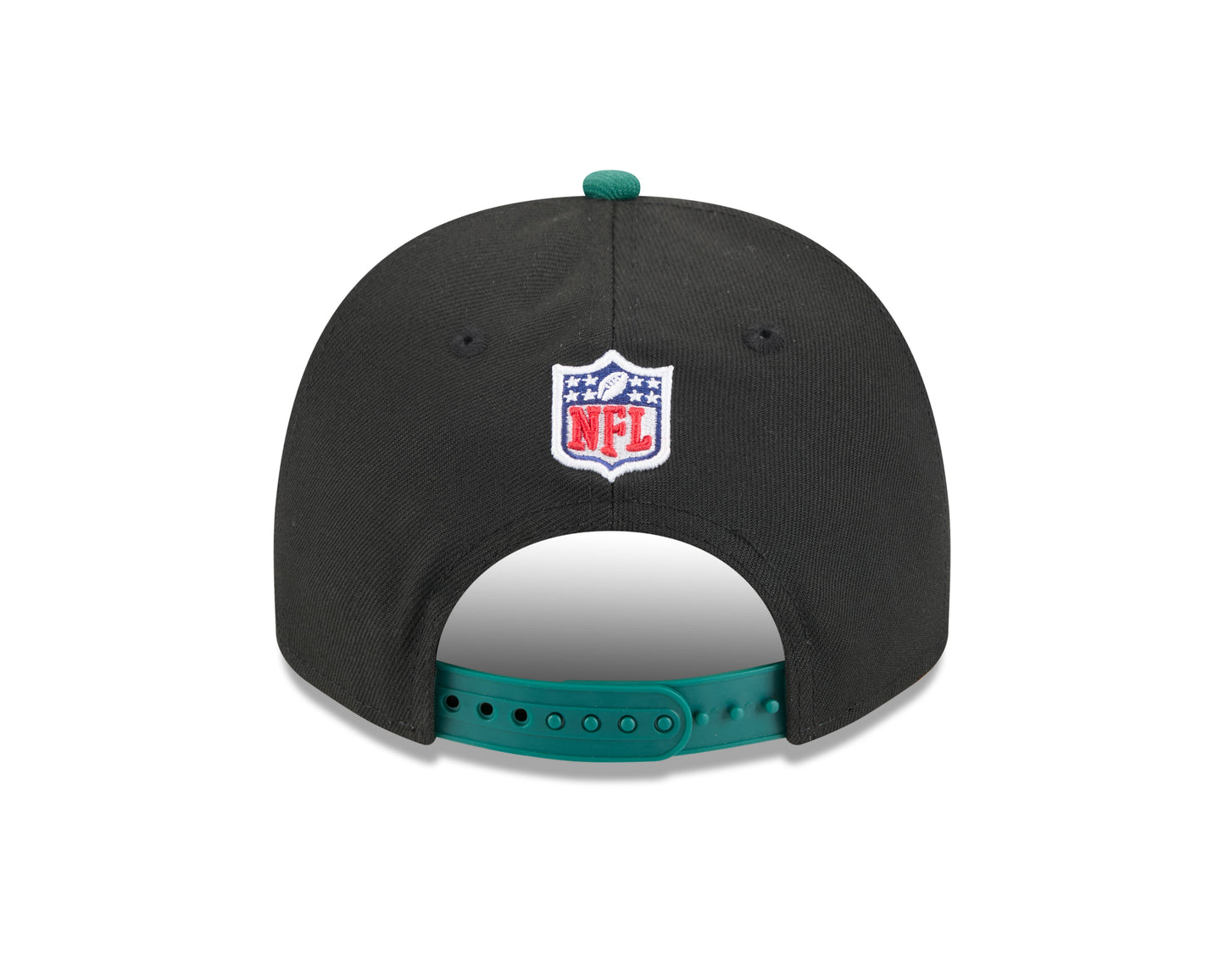 Men's New York Jets New Era 2025 NFL Draft Black A-Frame 9FIFTY Snapback Adjustable Hat