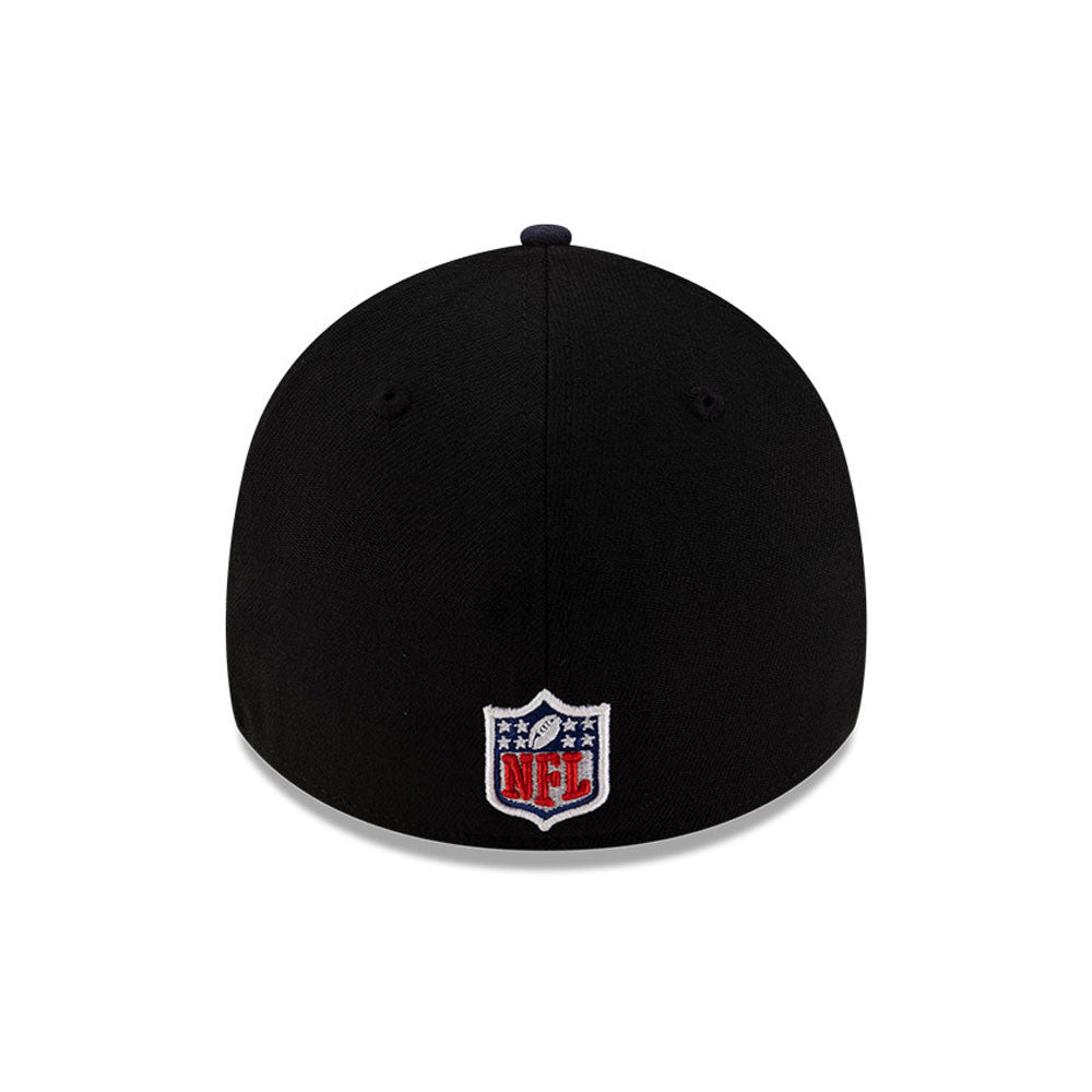 Men's Chicago Bears New Era 2025 NFL Draft Black 39THIRTY Flex Fit Hat
