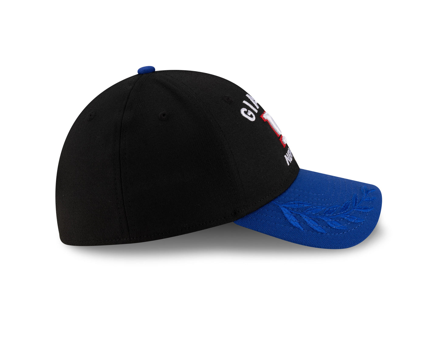 Men's New York Giants New Era 2025 NFL Draft Black 39THIRTY Flex Fit Hat