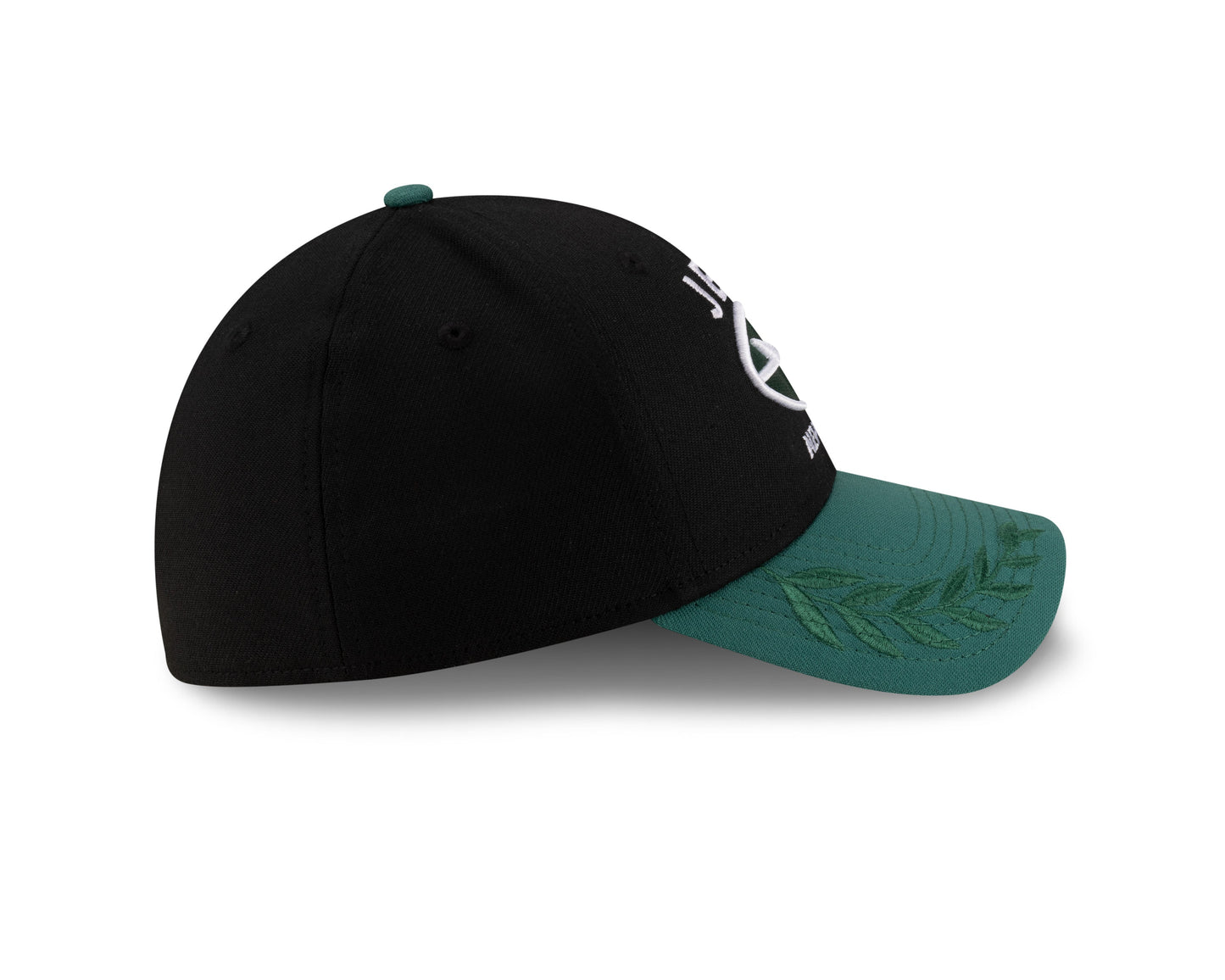 Men's New York Jets New Era 2025 NFL Draft Black 39THIRTY Flex Fit Hat