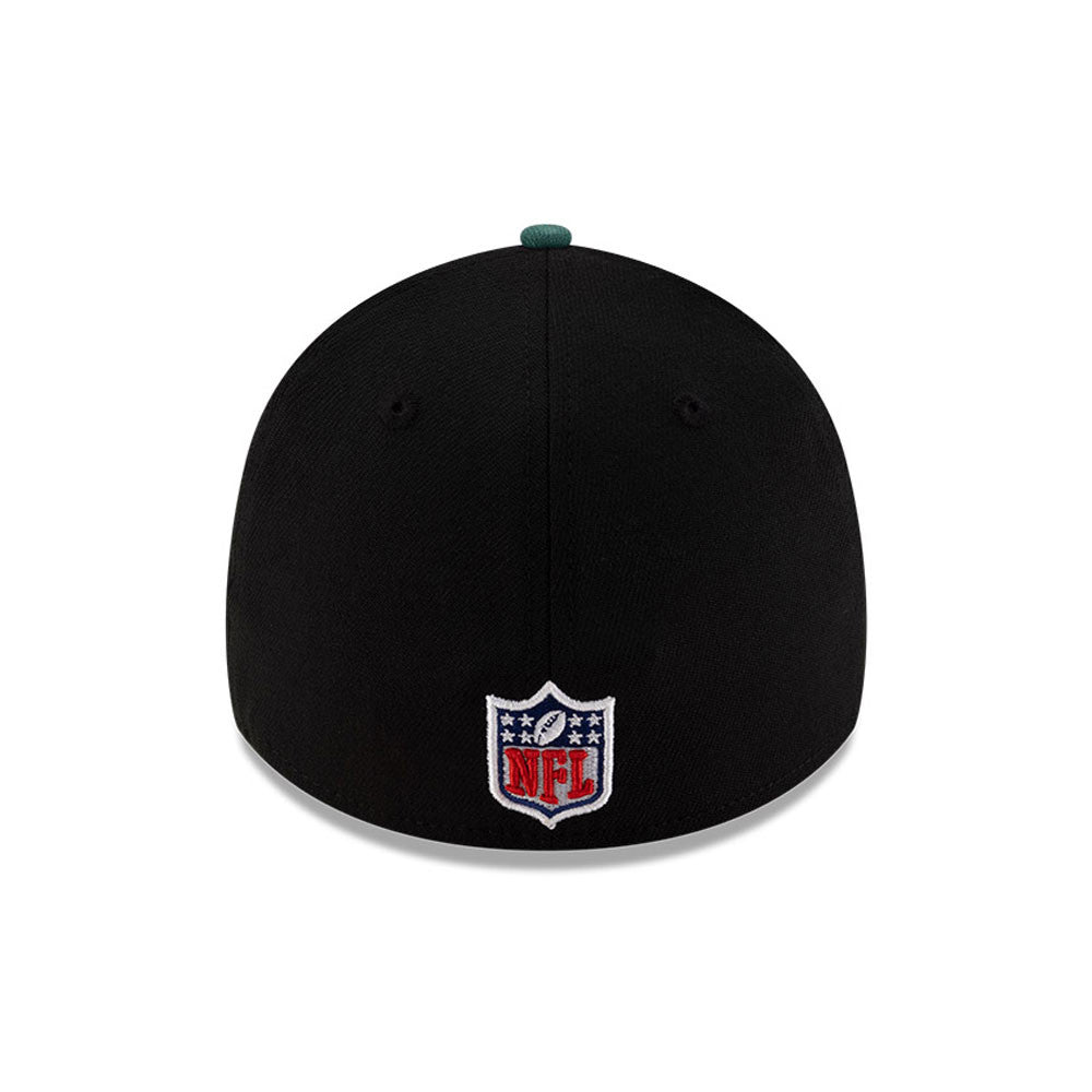Men's New York Jets New Era 2025 NFL Draft Black 39THIRTY Flex Fit Hat