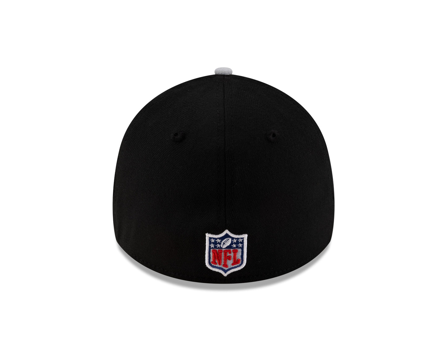 Men's Las Vegas Raiders New Era 2025 NFL Draft Black 39THIRTY Flex Fit Hat