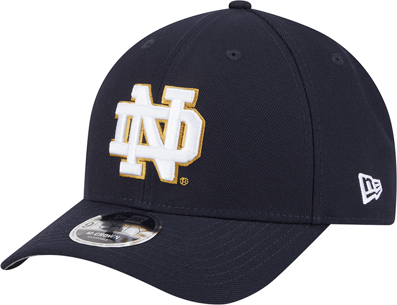 Notre Dame Fighting Irish New Era Navy 9FORTY M-Crown Adjustable Hat