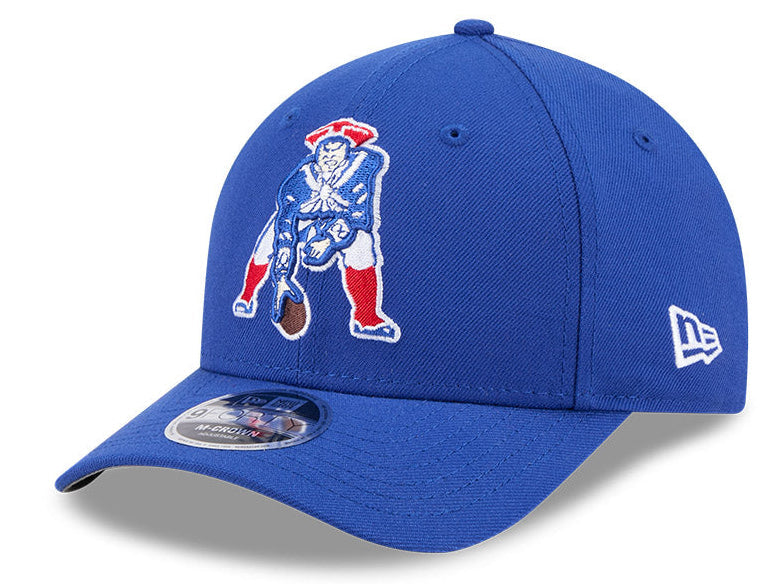 Men's New England Patriots New Era Royal 2025 M-Crown 9Forty Adjustable Hat